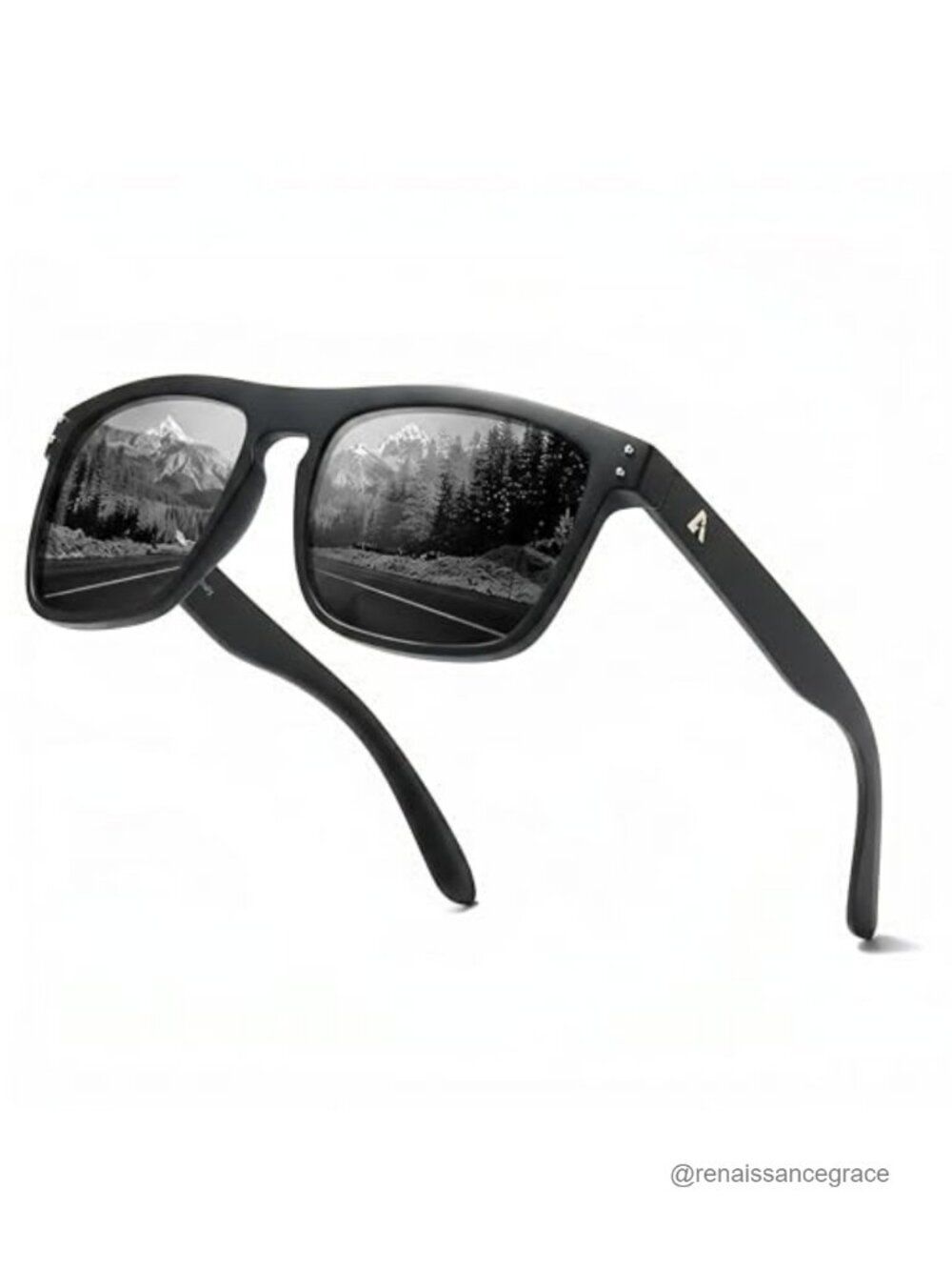 Oversized Square Sunglasses UV400 Polarized TAC Lens Cycling Running